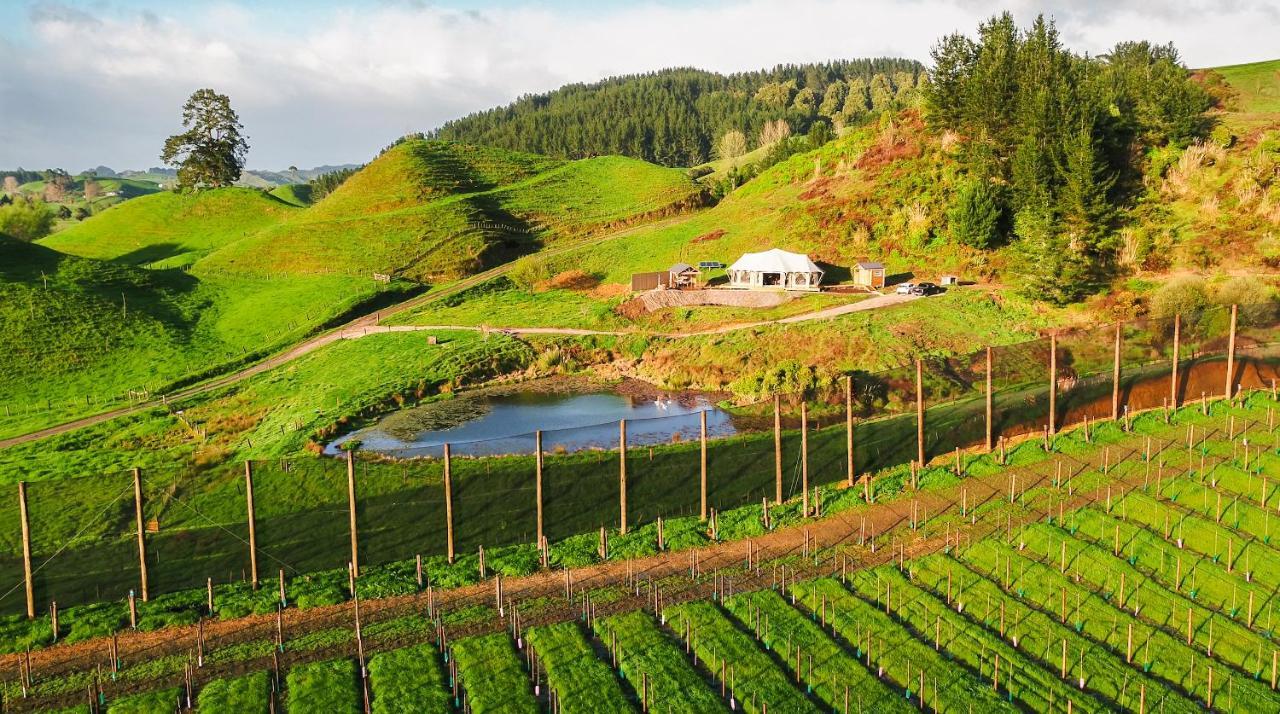 Orchard Valley Glamping Otorohanga Buitenkant foto