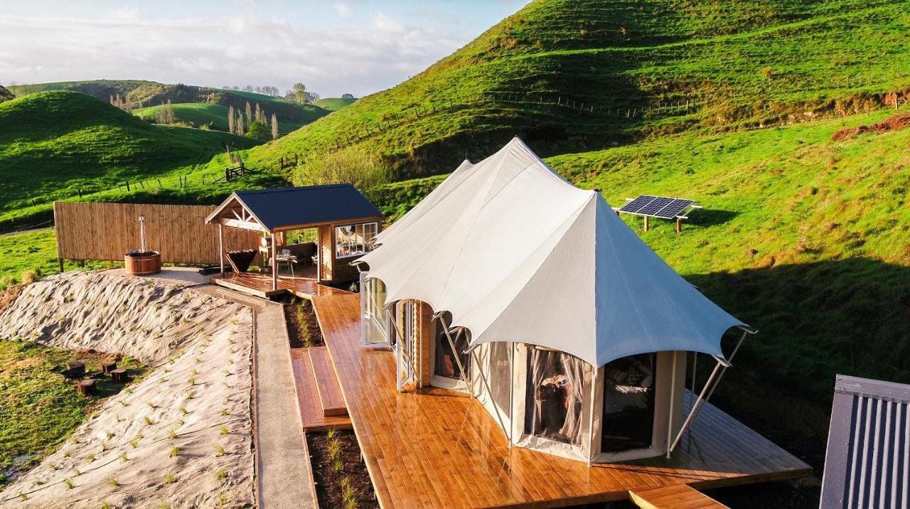 Orchard Valley Glamping Otorohanga Buitenkant foto