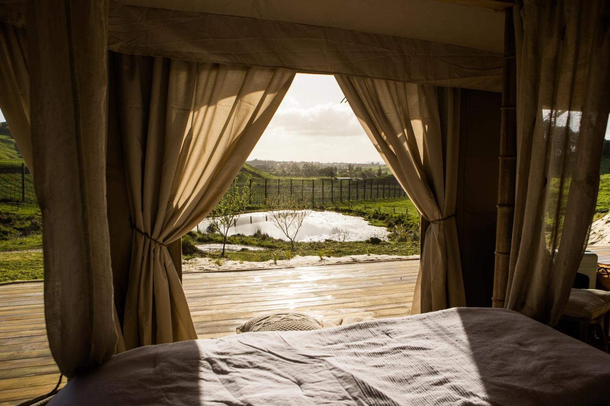 Orchard Valley Glamping Otorohanga Buitenkant foto